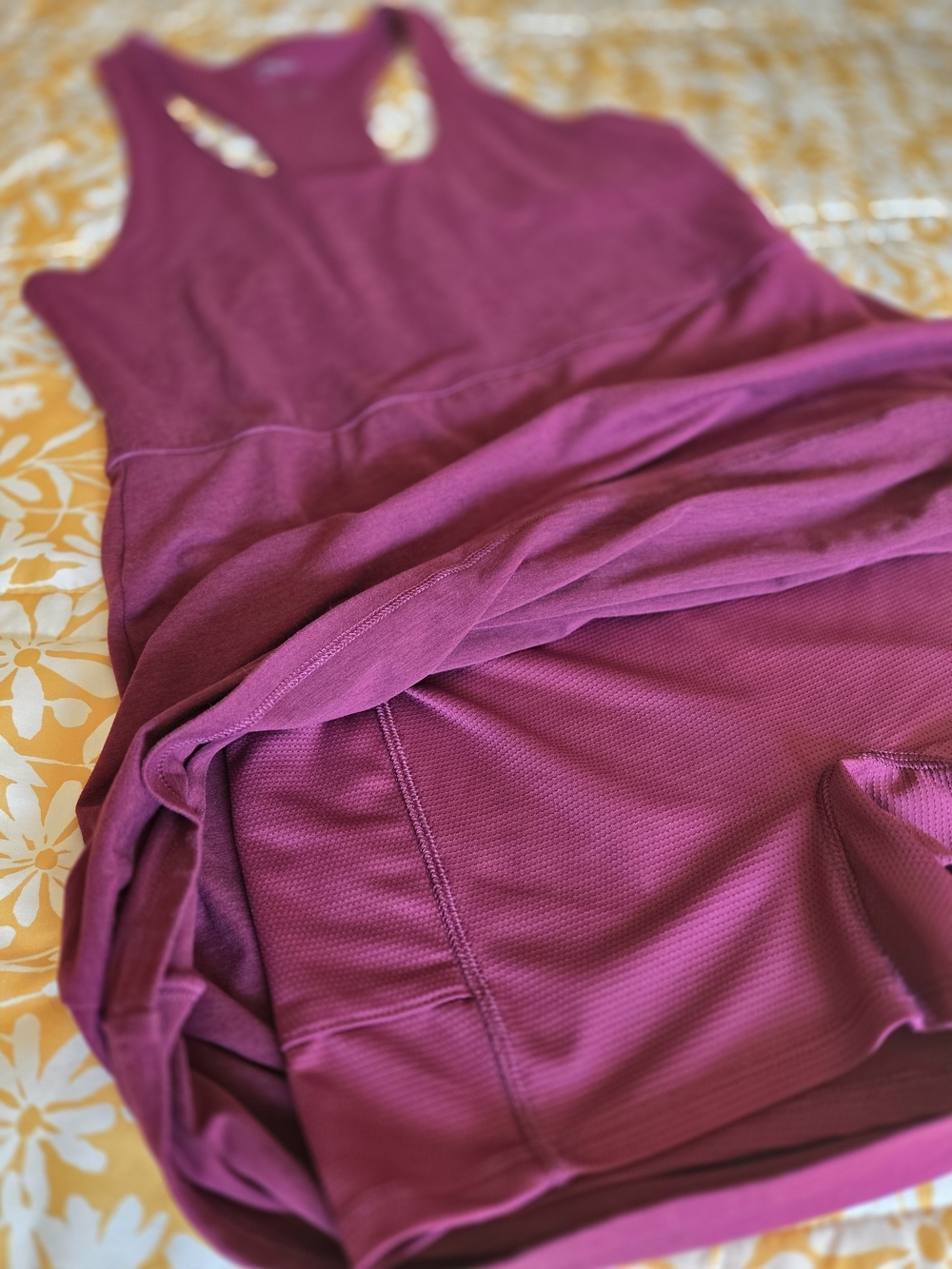 GAP Fuchsia Racerback Tank Dress - Picture 10 of 14